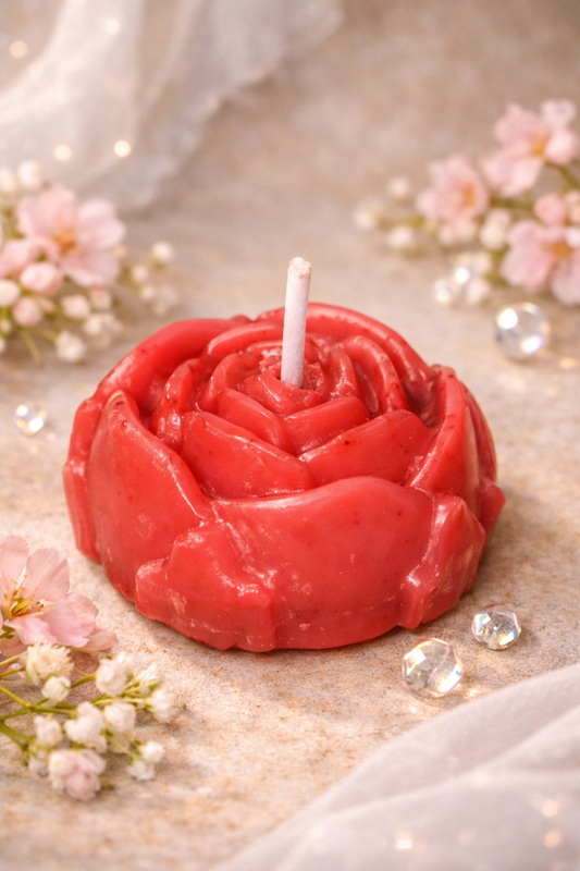 Rose Candle